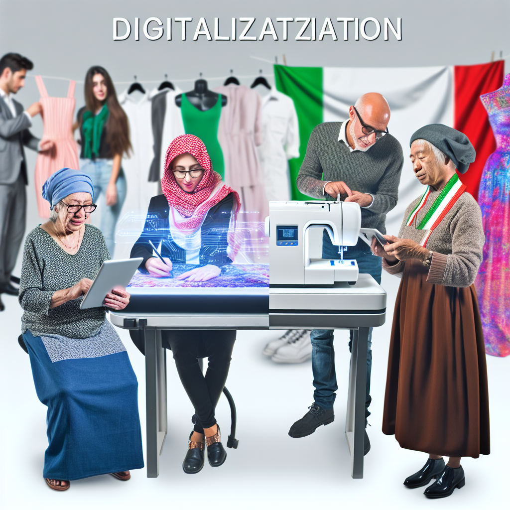 Moda e tecnologia: l’Italia scommette sulla digitalizzazione
